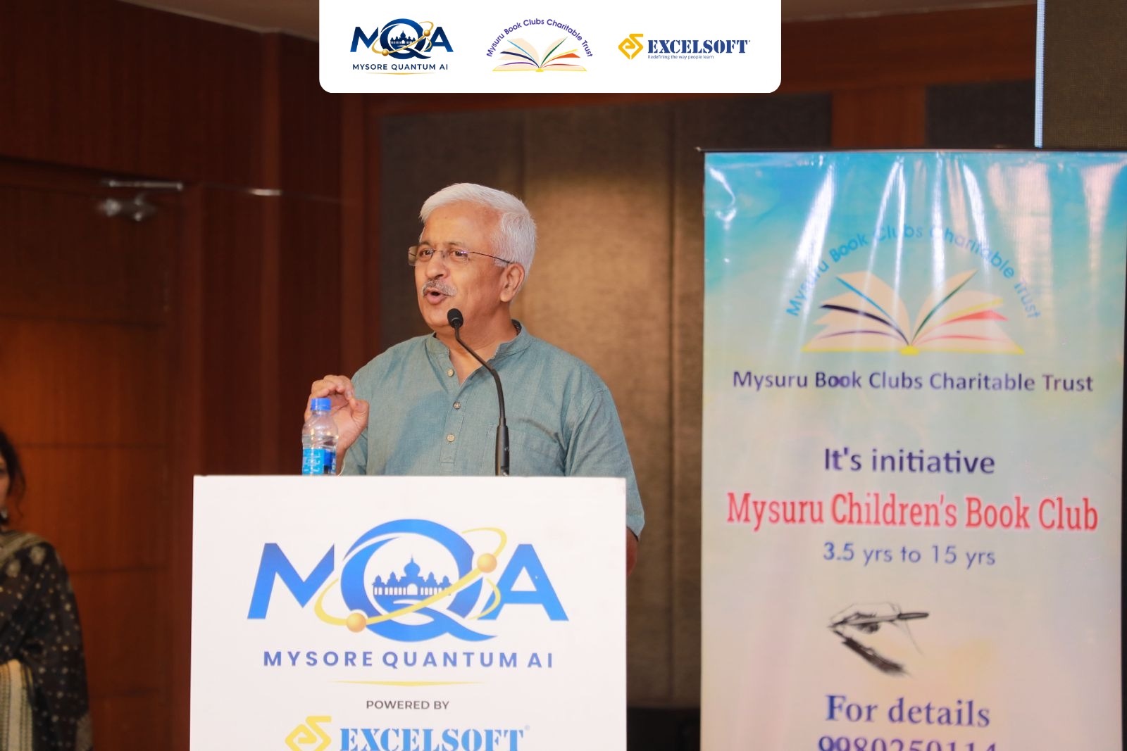 Dr. R. Balasubramaniam addressing the audience at The Compounding Leader book launch
